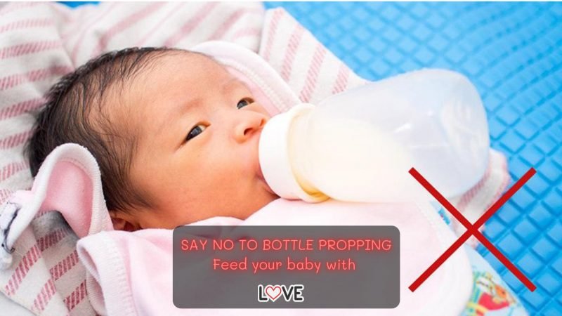 No hands best sale baby bottle